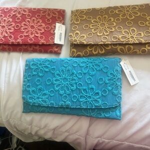 3 Floral Crochet Clutches for any occasion